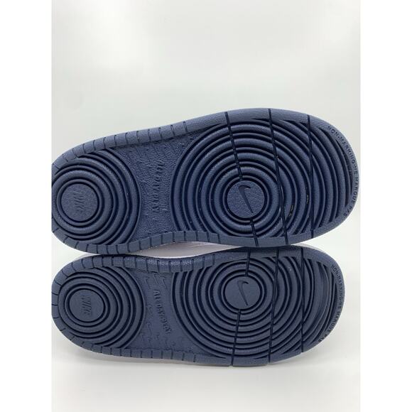 Nike Court Borough Low 2 White/Pink Glaze - Midnight Navy Toddler 6C - Picture 11 of 15